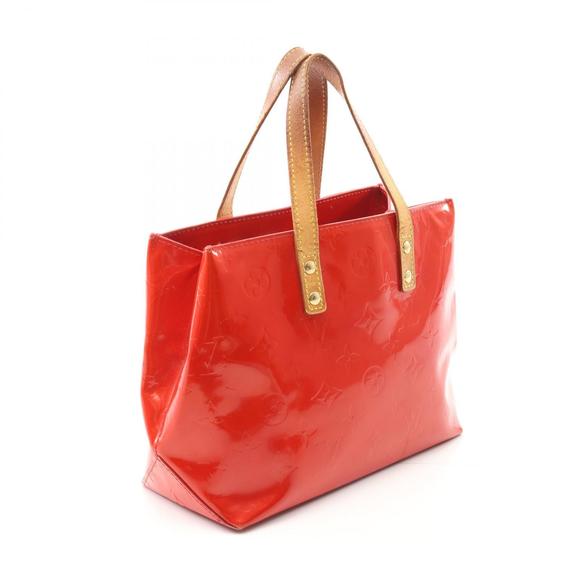 Louis Vuitton Rouge PM Vernis Red Reed Handbag Leather - Picture 1 of 7